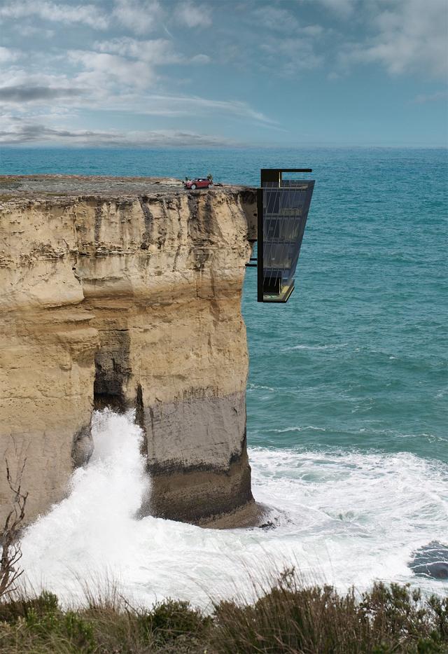 Cliff House: Panoramahaus mit Kick