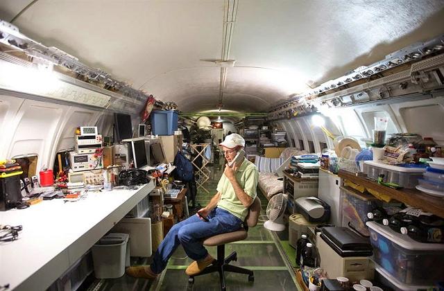 Ein Flugzeug in ein Haus umzuwandeln