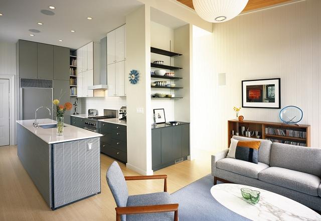 wenige Möbeln zu haben die zu mehreren Zwecken dienen