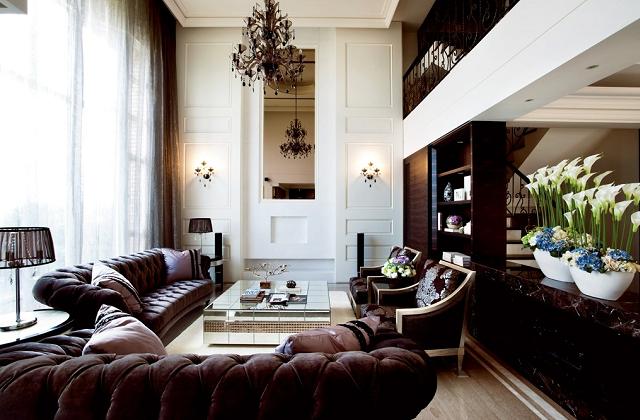 kleine Tricks um eine hohe Decke auf angenehme Art und Weise umzugestalten