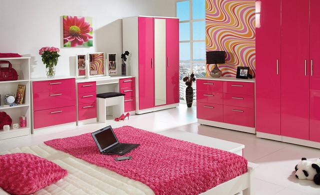 Ein rosa Zimmer