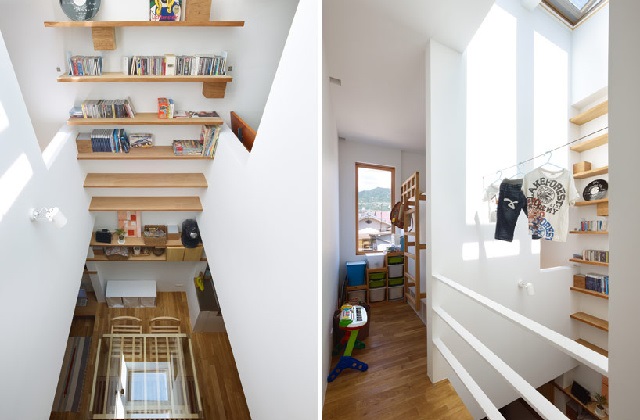 Die Wohnung ist sehr offen, damit die Räume noch größer wirken