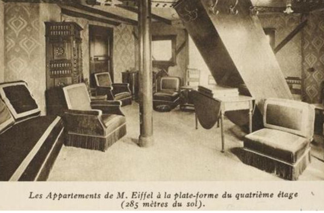 Eiffel ließ keinen in sein kleines paradiesisches Reich hinein