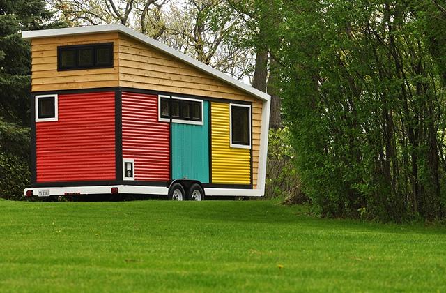 Das kleine mobile Haus, dass ein inneres Schmuckstückchen ist