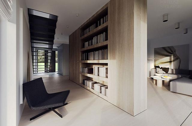 das Esszimmer so aufgeteilt werden