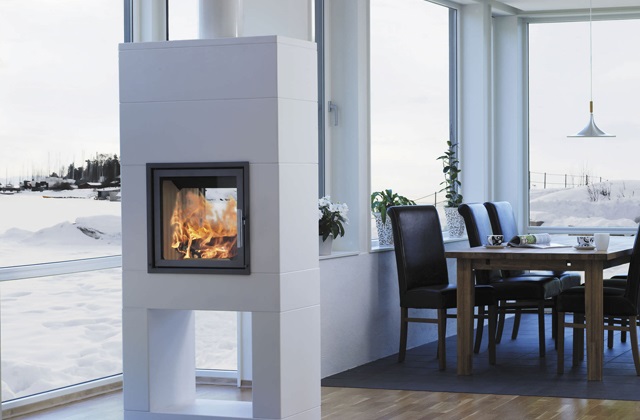 Wann lohnt sich ein Kamin mit doppelter Öffnung?