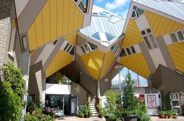 Cube House, in Rotterdam