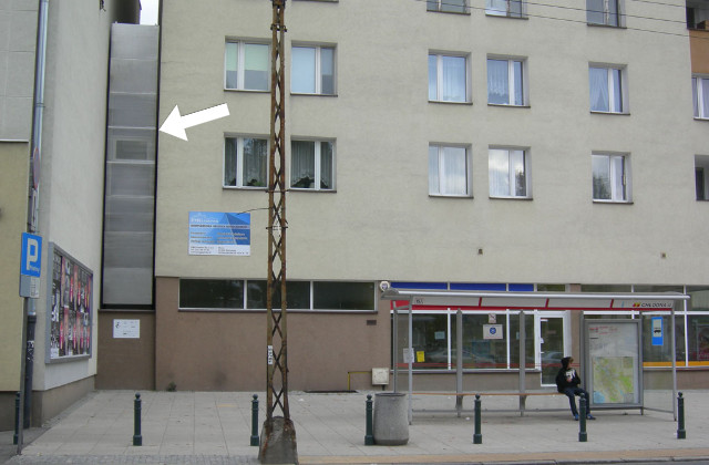 Eins der engsten Häuser der Welt befindet sich in Polen