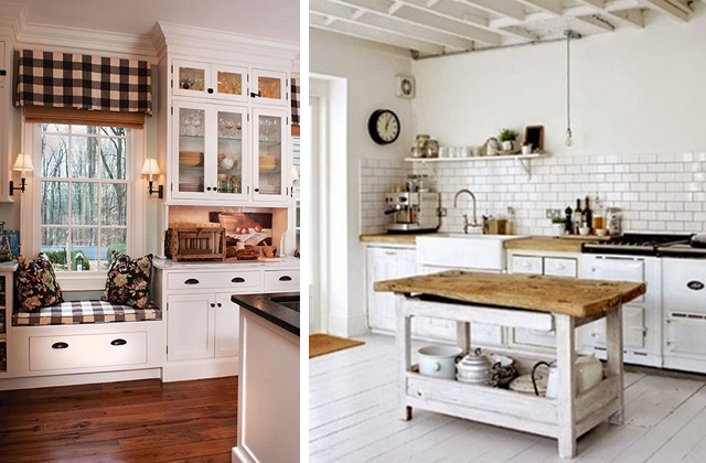 Heute wird der Countrystil mit dem Shabby Chic kombiniert