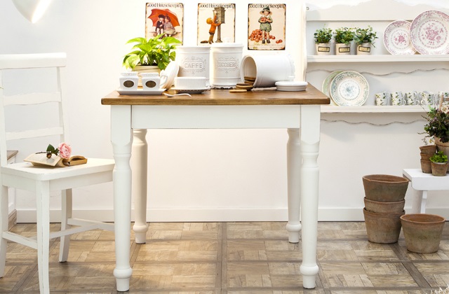 Die Küchen im Countrystil erinnern an die guten alten Zeiten