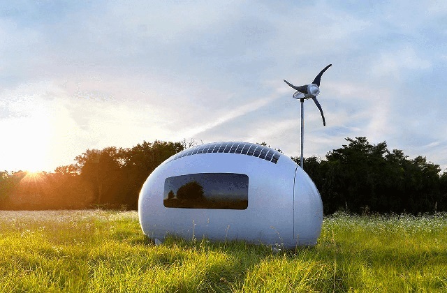 Die Öko-Kapsel und die Minihäuser der Zukunft