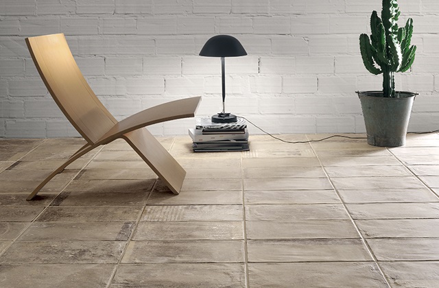 Fussboden im Urban Stil: Feinsteinzeug im Industriellen Stil