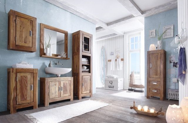 Selbstgemachte Badeinrichtung