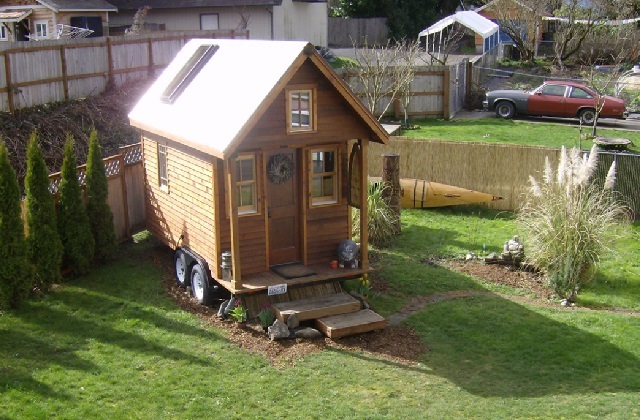 In einem winzigen Haus leben: Es ist möglich