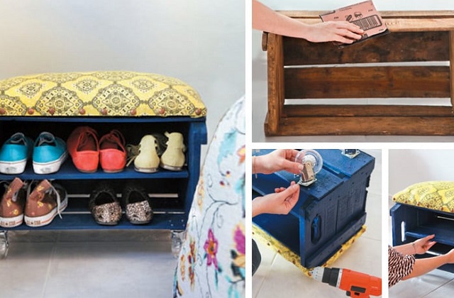 Wie man Früchtekisten aus Holz für die Einrichtung ausnutzen kann