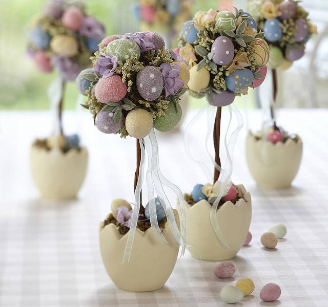 Und schon haben Sie einen wunderschönen Osterbaum