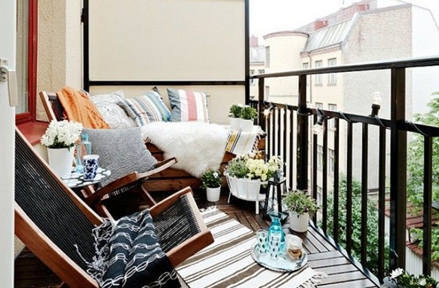 Eine elegante Lösung für Ihre Terrasse: ein Holzboden