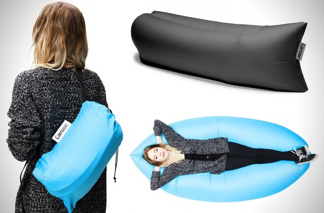 Die Tasche, die in wenigen Sekunden zur Matratze wird