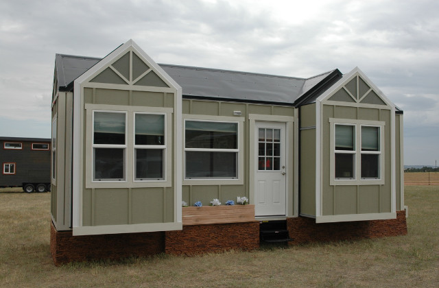 Ein Mini-Haus, dass auf Knopfdruck größer wird